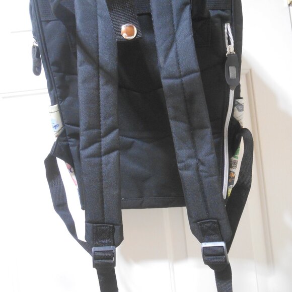 WIZARD OF OZ LARGE CAPACITY DIAPER BAG BACKPACK BOOKBAG ZIPPER CLOSE WATERPROOF - Picture 3 of 11